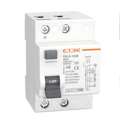 Circuit Breakers manufacturer EKM2 125 6KA MCB Economic Type