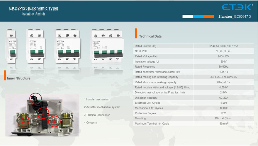 Isolation Swith Manufacturer